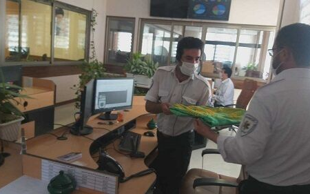 دیدار خادمان بارگاه رضوی با کادر درمانی به مناسبت میلاد امام رضا(ع)