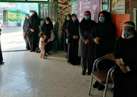 الزام استفاده از ماسک در ۸۴ درصد شعب رای خراسان رضوی رعایت شد