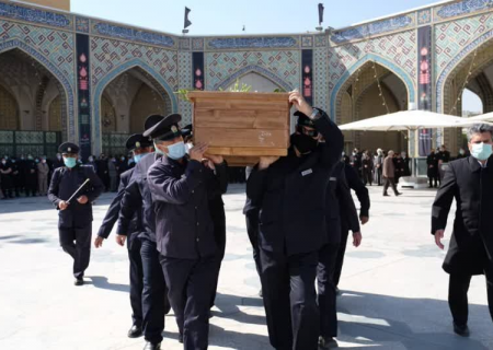 پیکر مرحوم محمد خجسته در حرم مطهر امام رضا(ع) به خاک سپرده شد