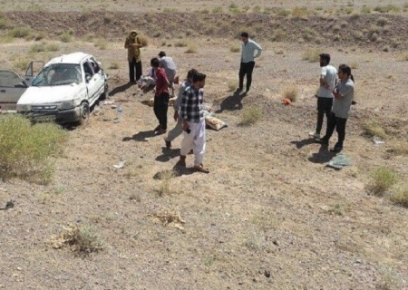 وضعیت نامناسب جاده گناباد به بجستان موجب سوانح بسیاری شده است