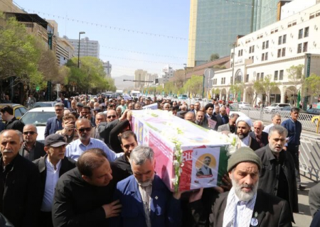 پیکر مطهر شهید لطیف‌زاده در مشهد تشییع و خاکسپاری شد