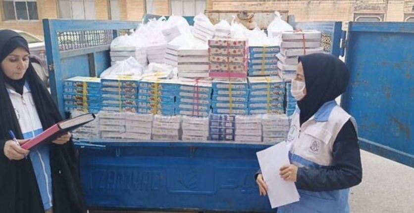 ۳.۵ تن شیرینی غیربهداشتی در نیشابور جمعآوری شد
