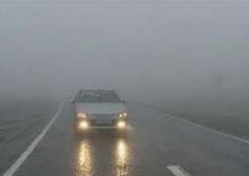 مهگرفتگی و بارش باران در اکثر محورهای خراسان رضوی