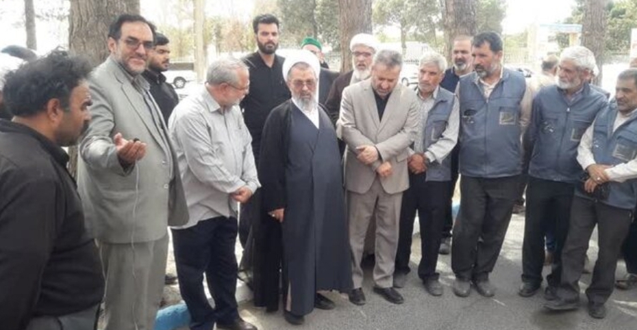 کاروان اربعین موکب امام رضا سبزوار راهی کربلا شد