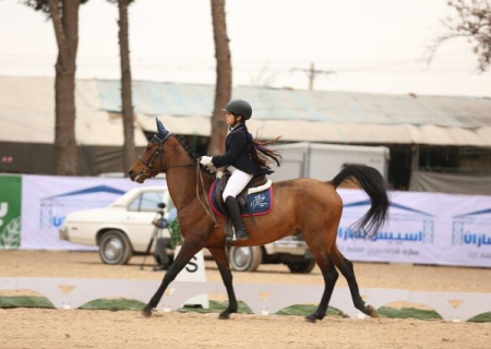 قهرمانی گل‌محمدی در مسابقات پرش با اسب خراسان رضوی