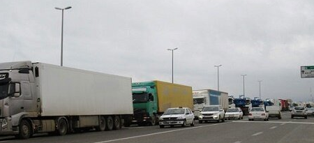 رشد ۲۱درصدی تردد ناوگان ترانزیت صادراتی- وارداتی از پایانه‌های مرزی خراسان رضوی