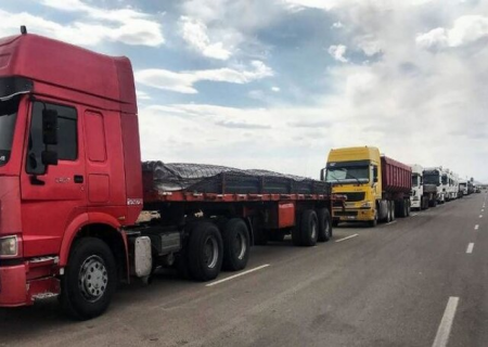 حمل بیش از ۲۸ میلیون تن کالا توسط ناوگان باری خراسان رضوی