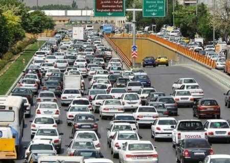 ورود بیش از یک‌میلیون و ۶۰۰ هزار خودرو به طرقبه شاندیز در تعطیلات نوروز