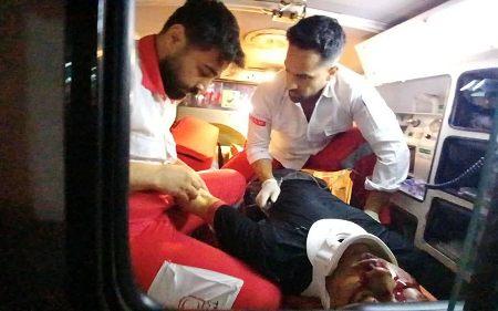 واژگونی تیبا در جاده مشهد ۲ کشته بر جا گذاشت
