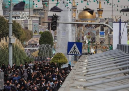 حضور ۵۰۰۰ زائر پیاده در مشهد