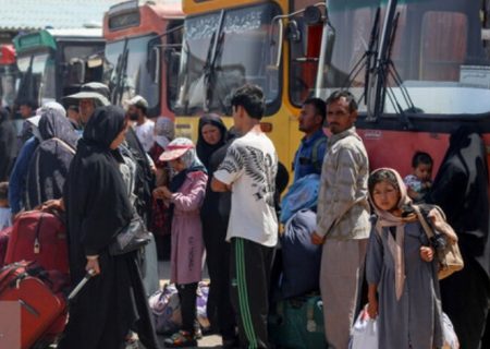 خروج مهاجران افغانستانی از مرز دوغارون تایباد ۳ برابر شد