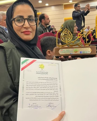 رییس اداره منابع طبیعی «ششتمد» بانوی جنگلبان نمونه کشوری شد