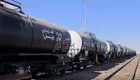 نخستین محموله سوخت از خط آهن خواف-هرات به افغانستان صادر شد