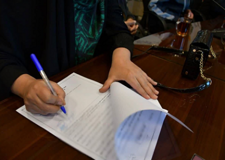 اولیای دم با اجرای پویش مهر فاطمی در نیشابور از اجرای قصاص گذشتند