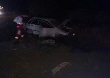 واژگونی پراید در مشهد یک کشته و پنج مصدوم برجای گذاشت