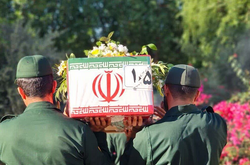 پیکر جانباز شهید علی فتح‌آبادی در نیشابور تشییع شد