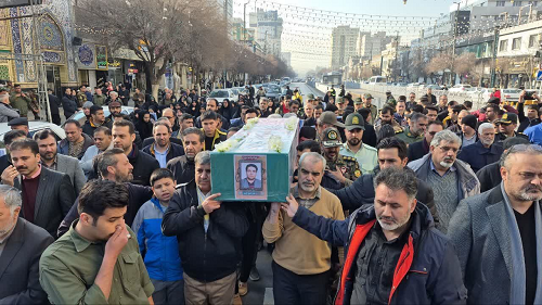 جانباز عملیات تروریستی منافقین در مشهد به جمع شهدا پیوست