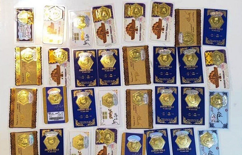 چهار هزار و ۳۶۴ پلاک طلا با وزن غیراستاندارد در مشهد جمع‌آوری شد