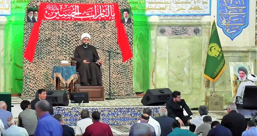 دومین سالگرد شهادت سید حسن نصرالله در حرم رضوی برگزار شد